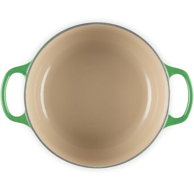 Le Creuset Signature Cast Iron Roasting Pan Round 20 Cm Bamboo Green 2.4 L (21177204082430)