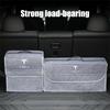 1Pcs Car Trunk Large Capacity Storage Box Accessories For Model 3 WYE Model S X Y Roadster Invader Coil Mod Auto Valve Cap