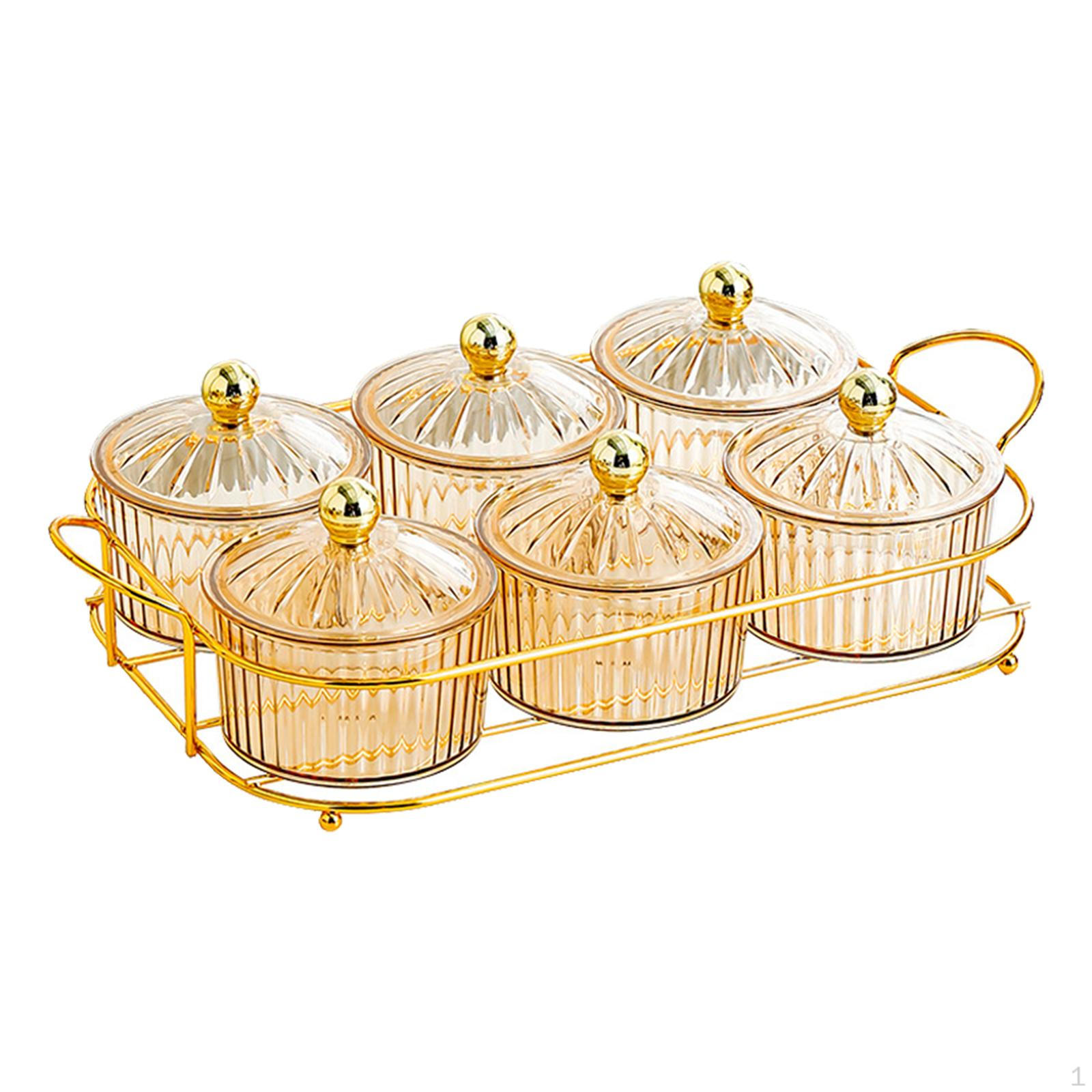 

И набор ореховых тарелок для развлечения 6 Grid