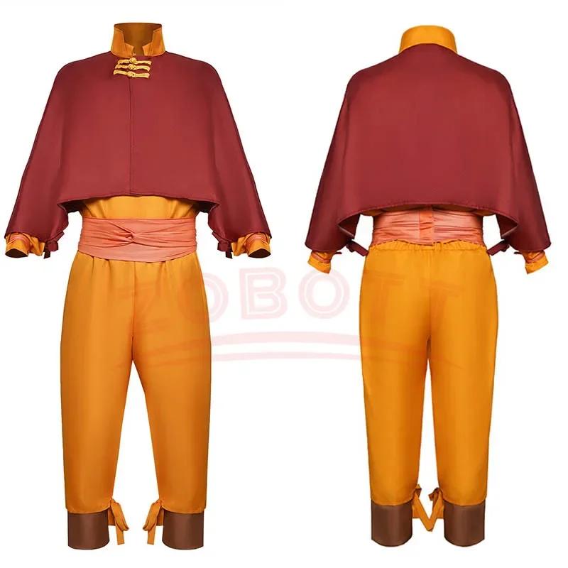 Aang Cosplay Kostým Edice Avatar: Poslední vládce vzduchu Role Play na Halloween Anime Comic Con Avatar Oblečení
