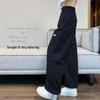 HSTYLE Women's High-Waist Convertible Cargo Wide-Leg Pants