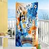 Halloween Friends Personalized Name Beach Towel Soft Durable Quick-Dry Suitable for Swimming Gym Camping Yoga Vacation