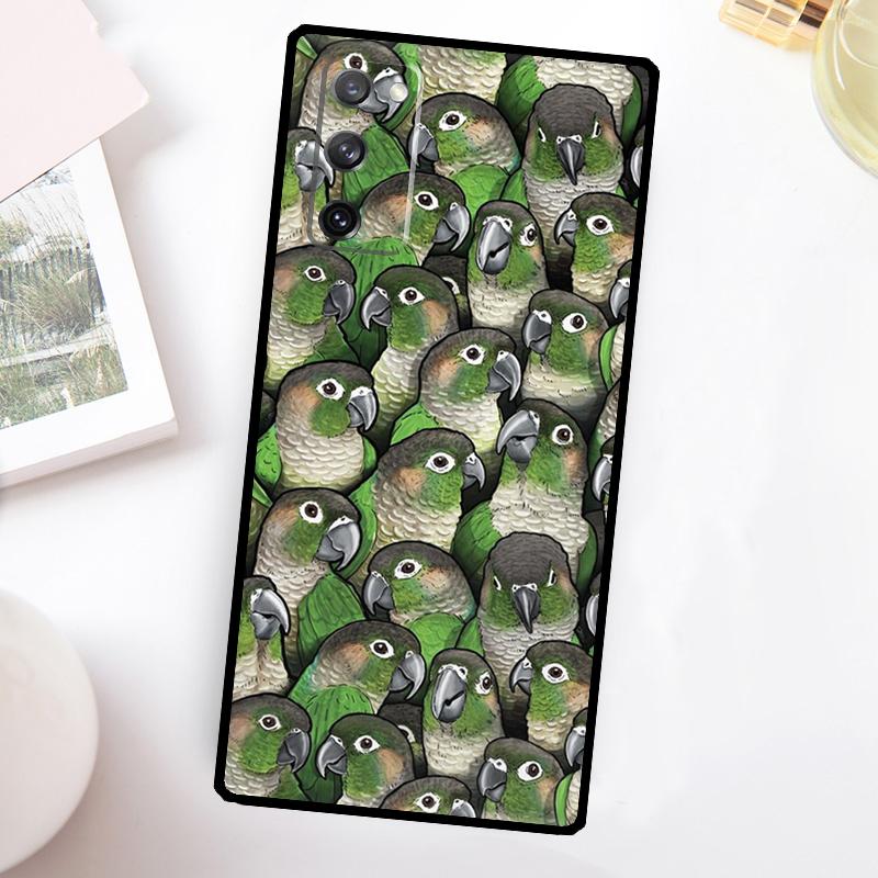

Animal Parrot Bird Phone Case For Samsung Galaxy S23 S24 Ultra S22 S20 S21 FE Note 20 10 S8 S9 S10 Plus Cover Galaxy S24Ultra