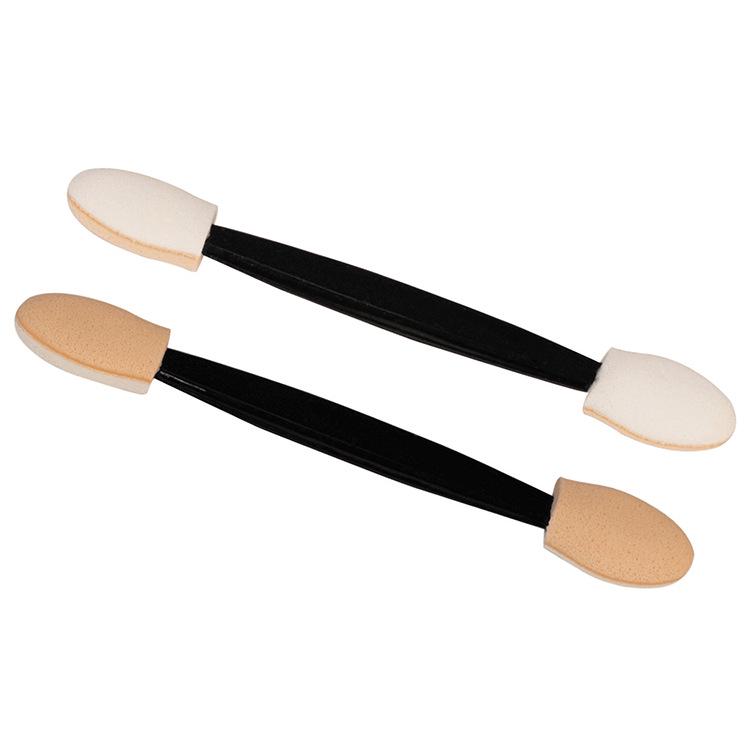 Dual-Ended Eyeshadow Sponge Stick - Two-Color Makeup Tool хаки