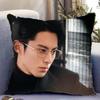 Dylan Wang Hedi Bai Lu HD Poster Double-sided Printed Pillowcase TV Only for Love Drama Stills Home Car Decor Cushion Cover