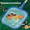 Lightweight Leaf Skimmer Mesh Net Frame Swimming Pool Pond Tub Cleaning Tool for Many Poles