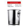 ZISIZ Stainless Steel Ice Bucket