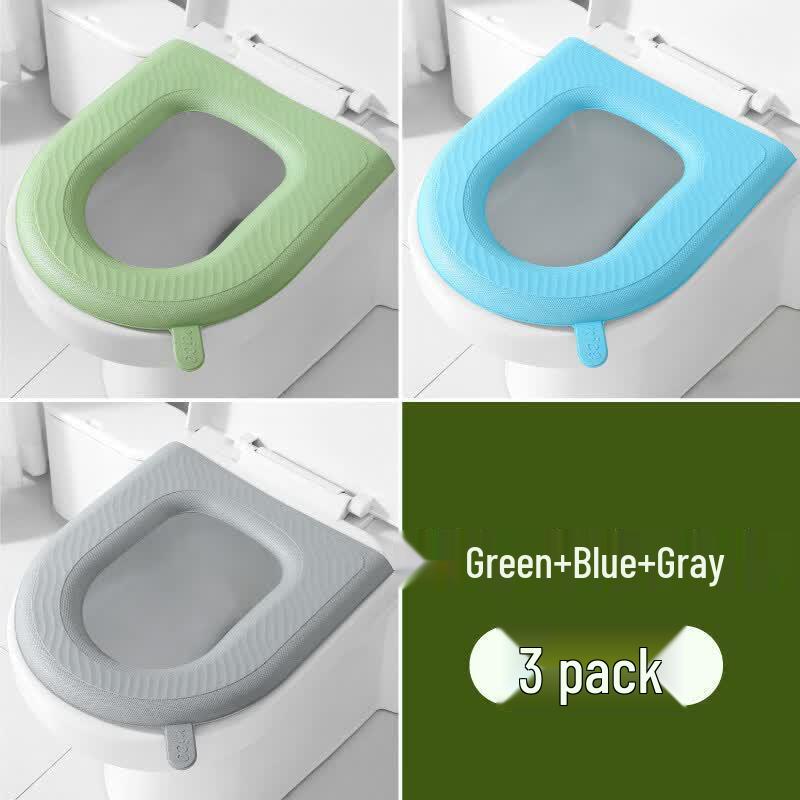 LIEI Waterproof Silicone Toilet Seat Cushion