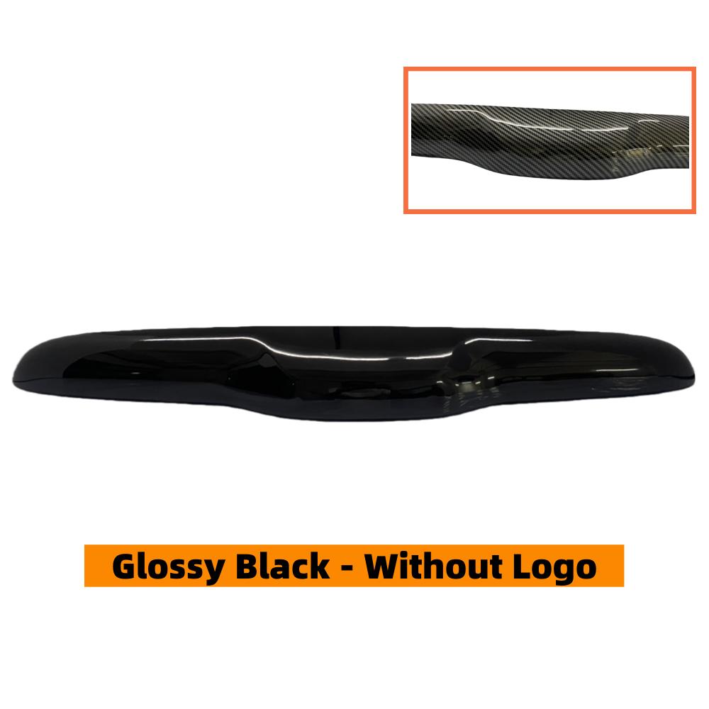 

For Fiat 500 08-23 Abarth 595 2012- Abarth 695 2010- Car Trunk Lid Tailgate Handle Cover Trim Glossy Black/Carbon Look Glossy Black-B