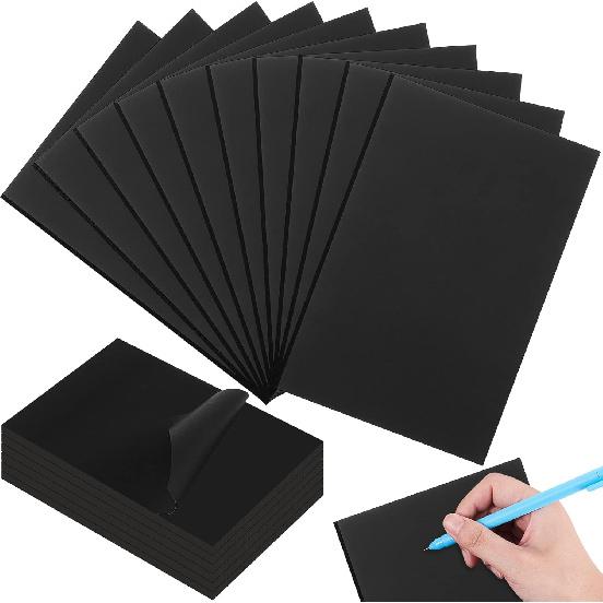 Gueevin 6 Packs Large Sticky Notes 4 X 6 Inch Blank Nurse Sticky Notes Self Adhesive Notepad Self Stick Note Pads for Nurse Teacher Office Hospital