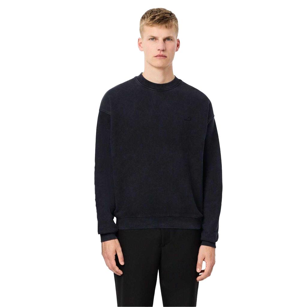 Lacoste Unisex Adult Fleece Washed Loose Sweatshirt