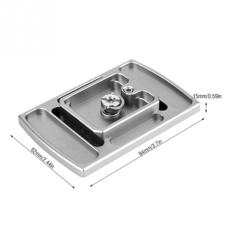 TH-650DV 1//4 Inch Mounting Screw Tripod Monopod Quick Release Plate for Camera