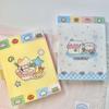Kawaii Panda Theme A6 Stitched Storage Album Folder Cute Sticker Storage 40 Pages for Scrapbooking Material Storage