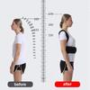 1/3Xl 4Xl Magnetic Back Brace Support Scoliosis Posture Corrector Belt For Spine Pain Relief