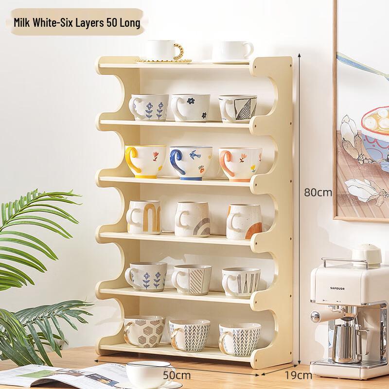 Bamboo Multi-tier Countertop Cup Holder