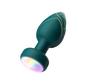Wireless Remote Control Vibrating LED Anal Plug - Unisex Fun Toy