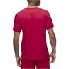 Jordan Flight MVP Allover Print Logo Casual Short Sleeve T-Shirt Men Tops Dark-Red FB7366-619