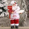 1~4PCS 2026 Christmas Decoration for Home Santa Claus Plush Doll 12in Navidad Party Decor Xmas Ornaments New Year Gift