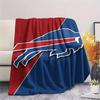 Buffalo Bills Bedruckte Flanelldecke, weicher Überwurf für Schlafzimmer Sofa, waschbar, Fanartikel, tolles Geschenk.