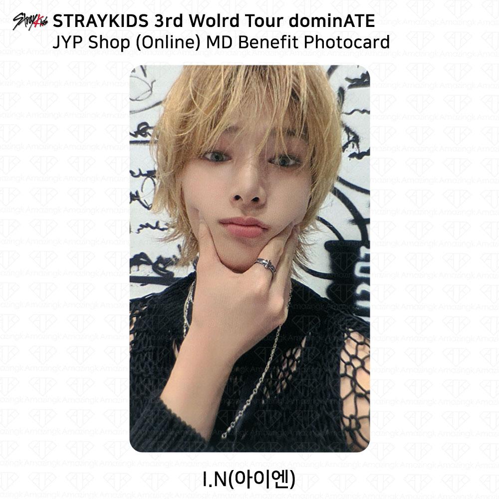 

Stray Kids 3rd World Tour доминирует JYP Shop Online MD Benefit Photocard KPOP I.N