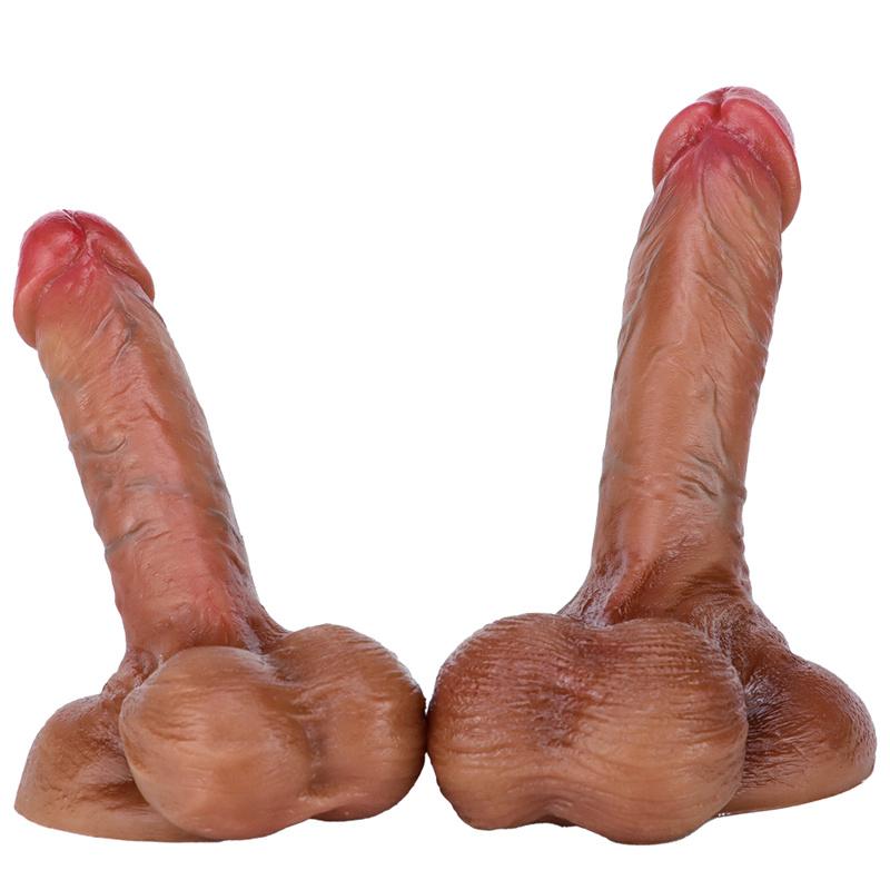 Żeński makijaż Phallus Masturbator Super miękka symulacja o wysokiej wierności Phallus Adult Products