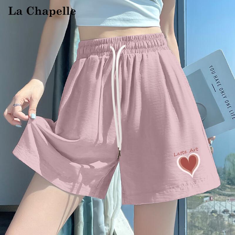 La Chapelle Naifu Yamamoto Women s High-Waist Wide-Leg Bermuda Shorts XL