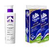 Little Arrow Repair and Smoothing Shampoo 500ml with Vinda 4-Ply Toilet Paper Bundle