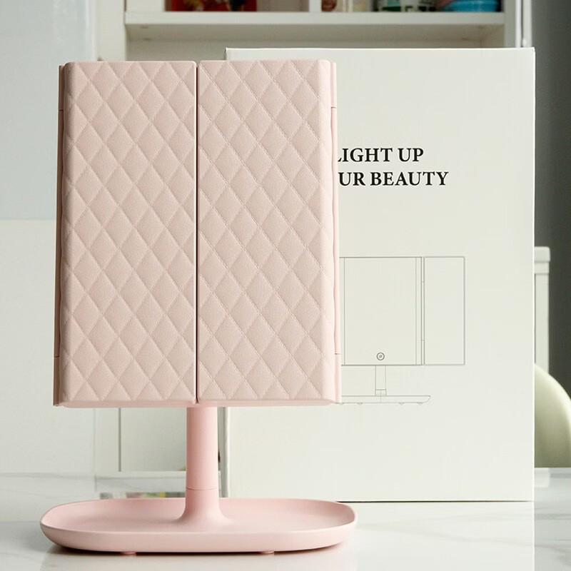 

Rechargeable LED Desktop Makeup Mirror