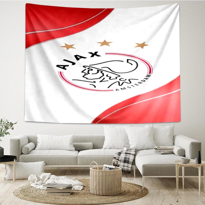AFC Ajax Emblem Design Tapestry Hanging for Bedroom,Livingroom, Playroom,Decor Art Room Wall Tapestry Holiday and Birthday Gifts
