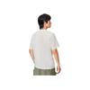 Li-Ning Sports Trend Series Round Neck Pullover Solid Color Logo Print Short Sleeve T-Shirt Men Tops White AHSS895-1