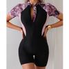 New Sexy One Piece Swimsuits Closed Women's Swimwear Sports Surfing For Swimming Wear Body Bathing Suits Beachwear Pool Bather