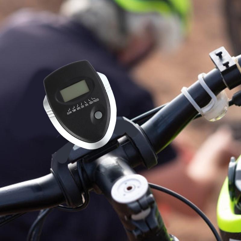 Computer per cyclette con tracciamento di velocità e distanza in design ABS Installazione facile per ciclismo indoor