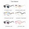 Oval Steampunk Sunglasses For Man Woman Retro Sun Glasses Male Female Brand Designer Metal Frame Eyewear De Sol Mujer UV400