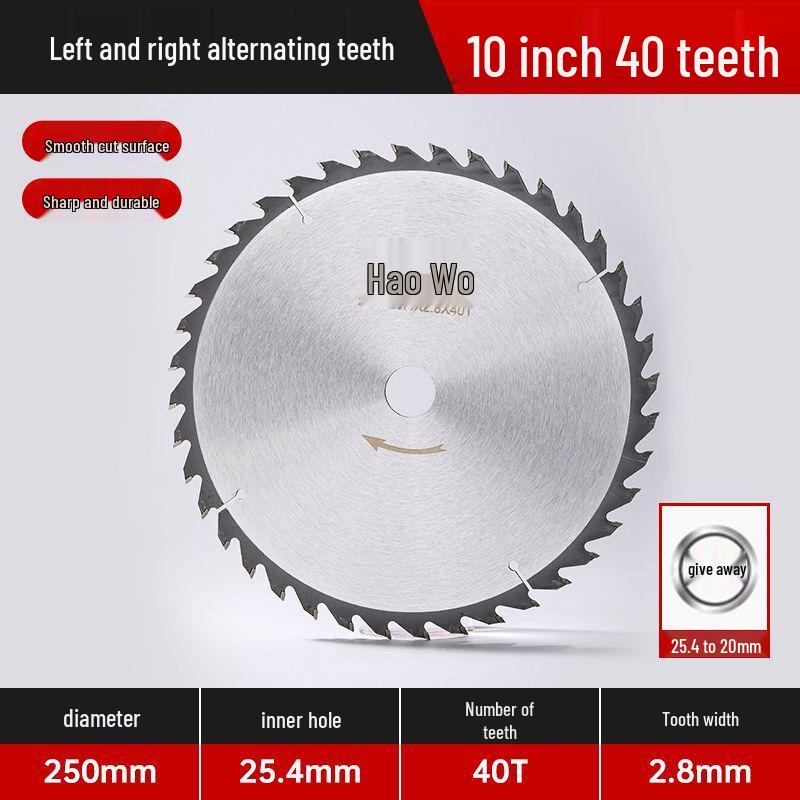 Anti-Nail Carbide Woodworking Saw Blade, Aluminum Cutting, 4-7 Inch for Handheld Angle Grinders