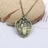 Palaces Character Choker Necklace Religious Faith Jewelry Clavicle Chain - PJ