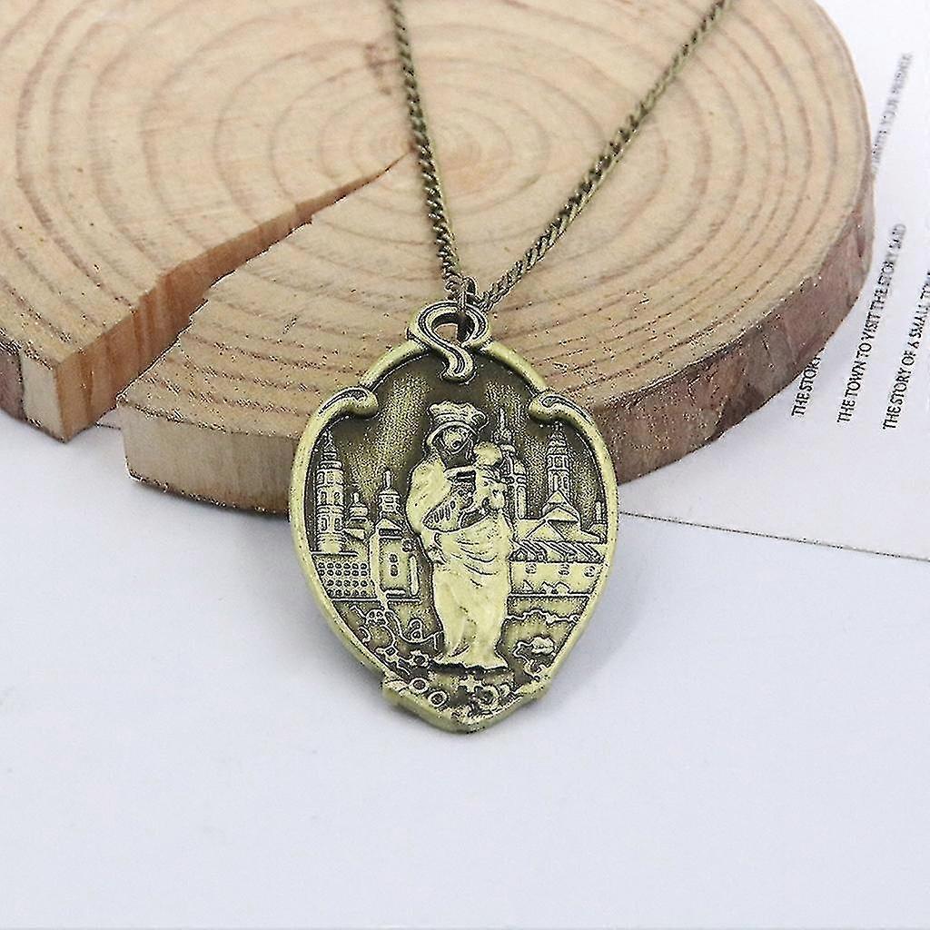 Palaces Character Choker Necklace Religious Faith Jewelry Clavicle Chain - PJ