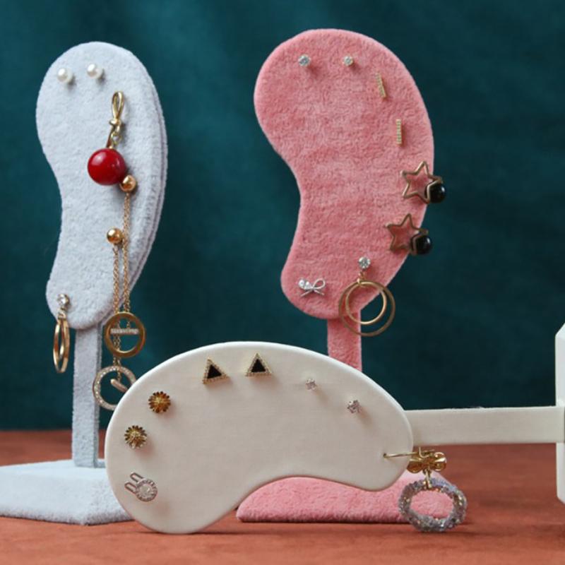 Earring Display Stand Ear-Shaped Ear Clip Stud Jewelry Display Stand