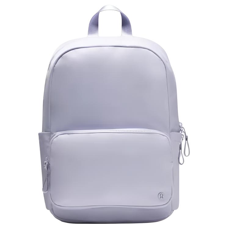 Lululemon Everywhere 22L Zipper Pocket Shockproof Inner Bag Nylon Backpack Unisex backpack Calm-Blue LU9CMAS-072489 Tranquil Blue