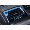 For Honda CR-V CRV 2012-2016 Outlet Vent Trim Blue Titanium 2PCS Console L&R Air