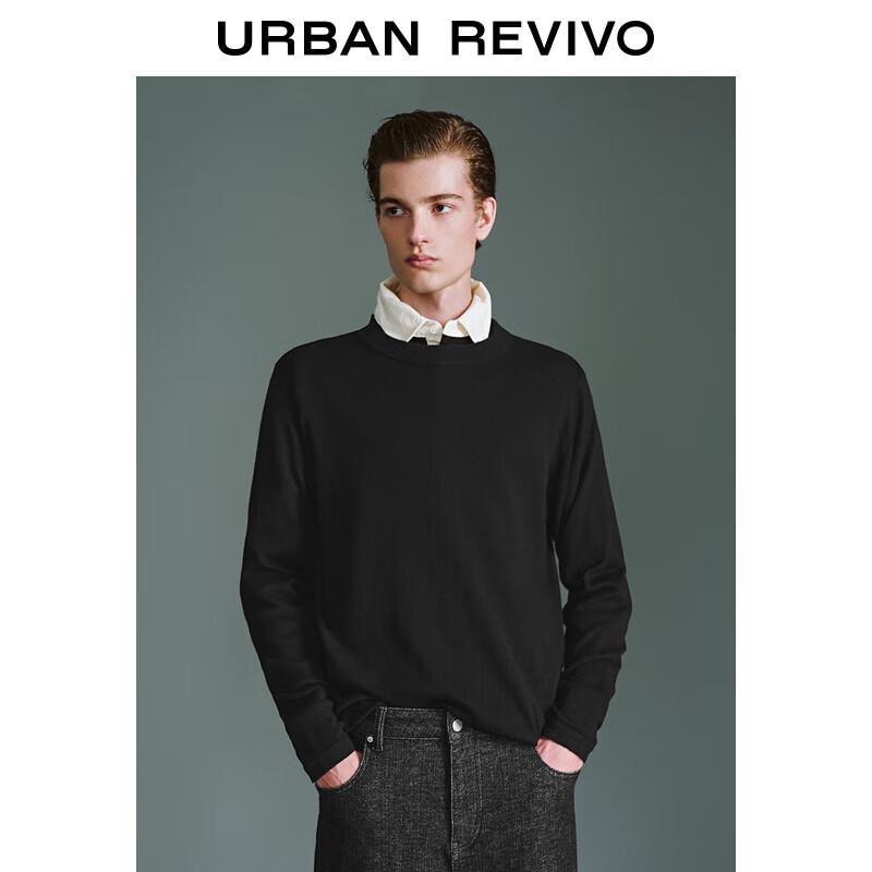 

UR Men s Round Neck Knit Sweater UMM950001 XS