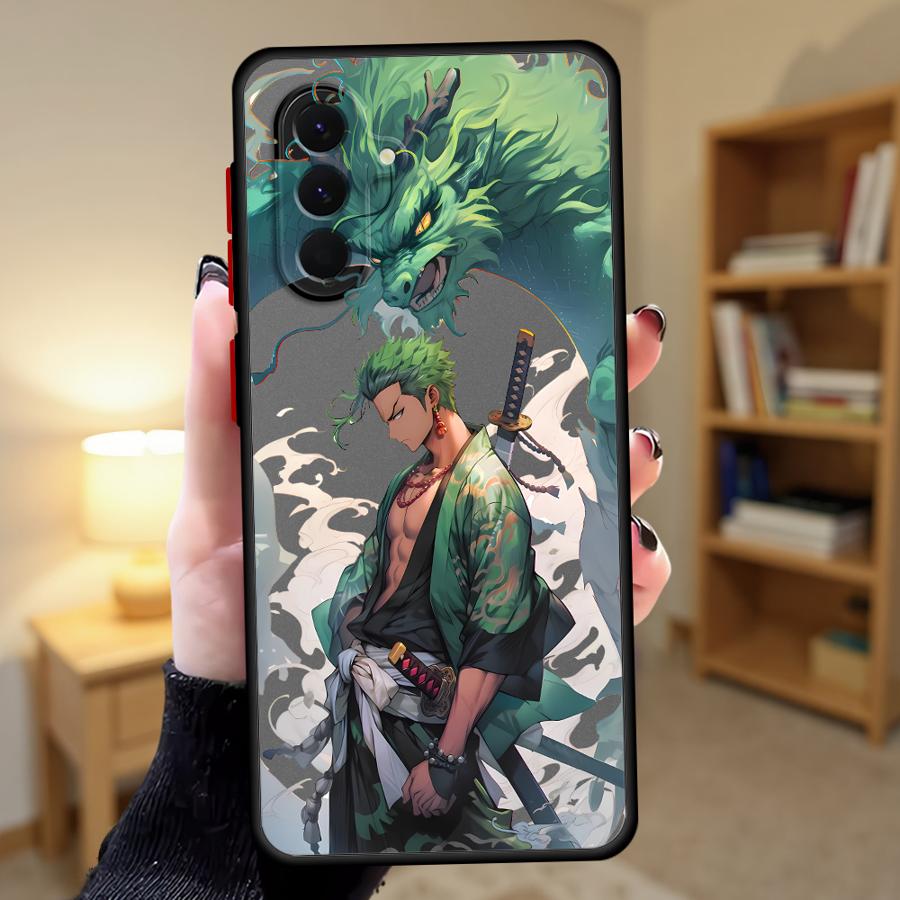 One Piece Cool Luffy Phone Cover Case for Samsung Galaxy A53 A16 A15 A35 A34 A36 A56 A55 A52S A72 A73 A33 A14 A23 A17 A52 A54
