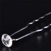 20 Stück Klar Kristall Strass Diamant Hochzeit Braut Abschlussball Haarspangen Haarnadel