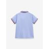 Boys' Blue Short-Sleeved Polo Shirt Baby Racing Lapel Half-Sleeved Kidsren's Pure Cotton T-Shirt Base Shirt Baby Top t