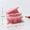 Miniature Piano Instrument Desktop Micro Landscape Decoration DIY Couple Figurines Valentine's Day Gift Ornament