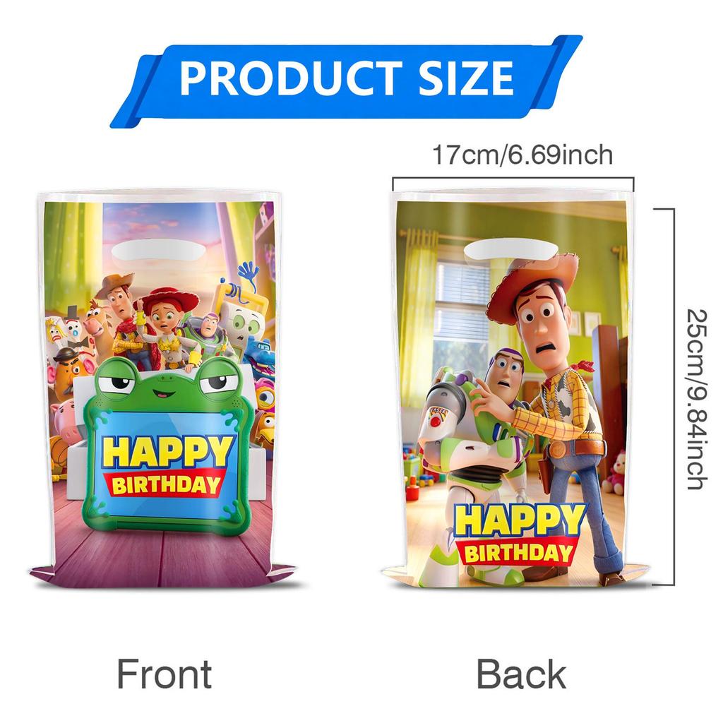 Toy Story 5 Kids Party Set: Notebook, Poster, Gift Bag & Decorations