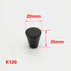 PQB Black Handles for Furniture Cabinet Knobs and Handles Kitchen Handles Drawer Knobs Cabinet Pulls Cupboard Handles Knobs