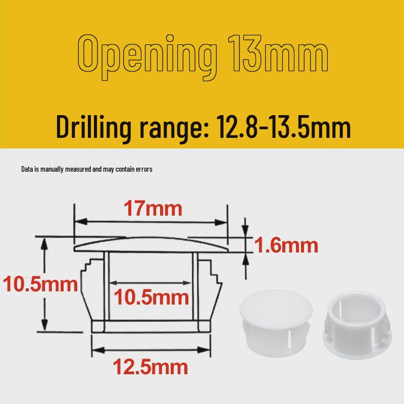 Car Radar Hole Decorative Cover Plug for Front and Rear Bumper Reversing Sensors