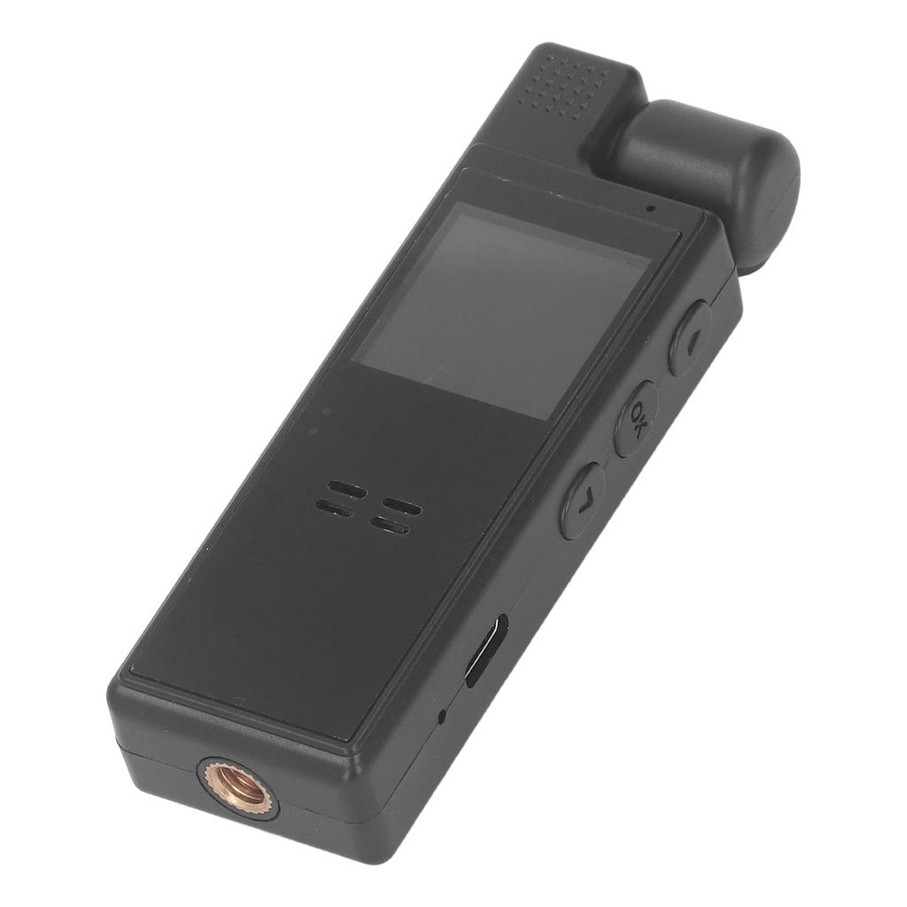 1080p HD Taschen-Körperkamera Mini-Clip-Videokamera mit 1,3-Zoll Vollfarbbildschirm 5 Infrarot