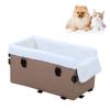 Dog Car Seat Portable Soft Pet Car Travel Home Bed Comfortable Pet Carrier for Cars Trucks SUVs