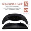 57LEDs UV LED Nail Lamp Acrylic Gel Dryer Lamp With Smart Sensor Low Heat Mode Purple Nail Art Salon Manicure Machine